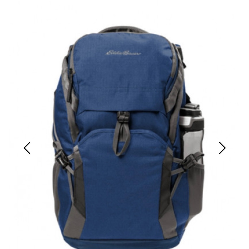 Eddie Bauer Men's Backpack in Navy and Charcoal